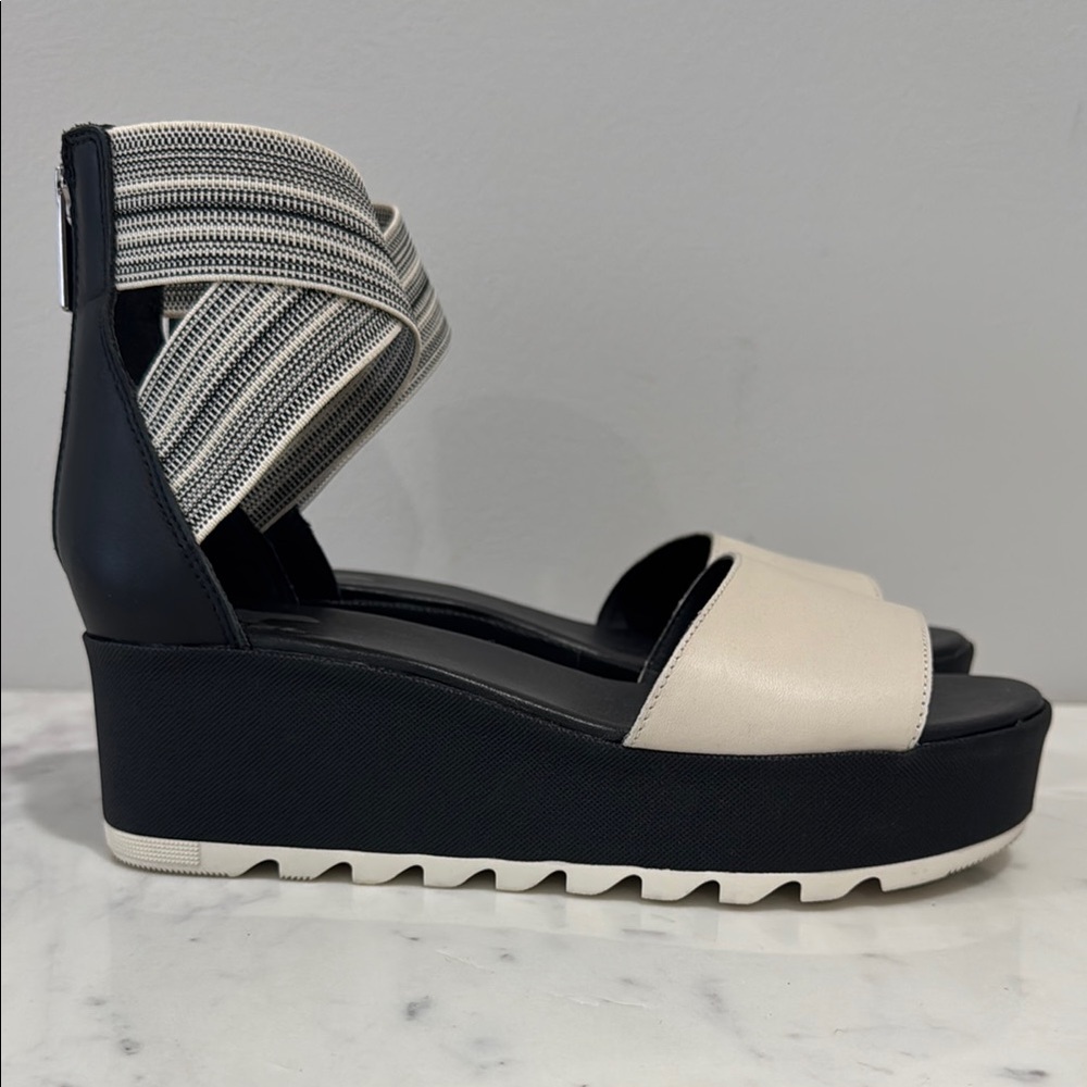 Sorel Women's Cameron Platform Ankle Strap Wedge Sandal 9